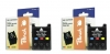 Peach dvigubas paketas, rašalo kasetė, spalvota, suderinama su  Epson T020C*2, C13T02040110