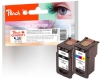 Peach multi paketas, suderinamas su  Canon PG-510BK, CL-511C, 2970B001, 2972B001