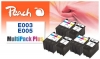 Peach multi paketas „Plus“, suderinamas su  Epson No. T005, No. T003, C13T00501110, C13T00301110