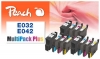 Peach multi paketas „Plus“, suderinamas su  Epson T0321,T0422, T0423, T0424