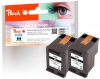 Peach dvigubas paketas, spausdinimo galvutės, juodos, suderinamos su  HP No. 304 BK*2, N9K06AE*2