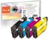 Peach multi paketas, suderinamas su  Epson No. 502, C13T02V64010