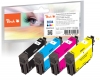 Peach Multi Pack, compatible with  Epson No. 604, T10G640