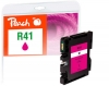 320185 - Peach cartouche d'encre magenta compatible avec GC41M, 405763 Ricoh