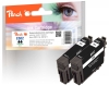 320865 - Peach Twin Pack Cartuccia d'inchiostro nero, compatibile con No. 502BK*2, C13T02V14010*2 Epson