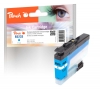 321168 - Peach Ink Cartridge cyan, compatible with LC-3233C Brother